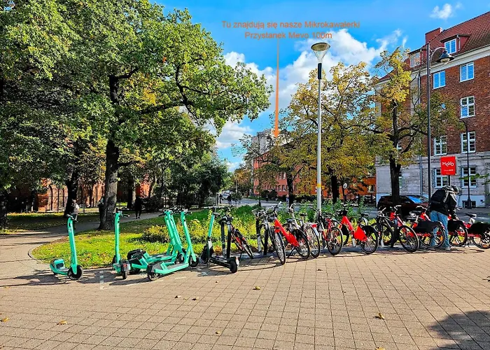 Mikrokawalerki W Sercu Gdanska Lägenhet